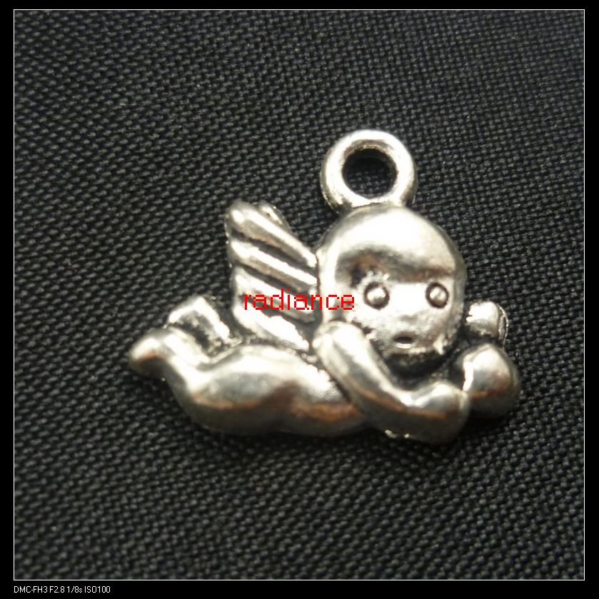 330pcs lot tibet silver CUPID jewelry findings 16x14mm FREE SHIPPING