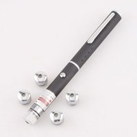 hot sell free shipping  5 in 1 20mW 532nm Star Projector Green Laser Pointer Pen + Caps