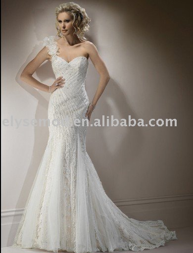 top fit and flare wedding gowns