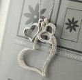 FREE SHIPPING Silver Plated Popular Necklace Pendant Fashion Sweater Necklace Chain Jewelry Female/Ladies/Girls' Jewelry