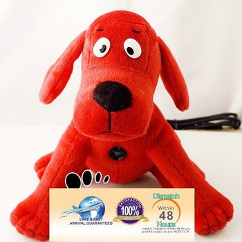 Wholesale price Fashion Plush dolls Cute Red Dog Woody Webcam Toys PC