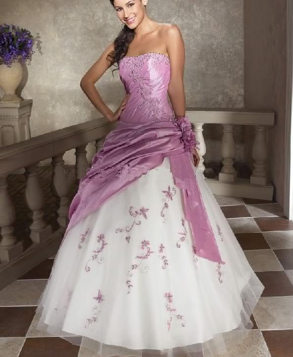 best color wedding dress for blondes