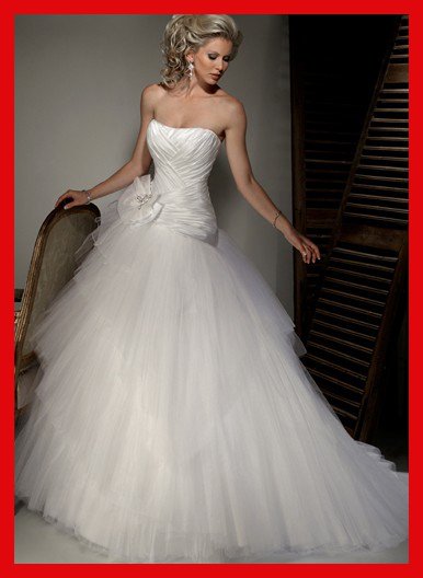  and retail made to order tulle ball gown wedding dress 2011 Giselle