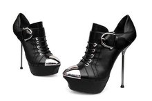Free shipping dropship wholesale/retail designer boots Black GL010