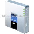 Freeshipping  NEW Unlocked Linksys SPA3102 Voice Gateway with Router Adapter VOIP GATEWAY ROUTER 1FXO .1 FXS