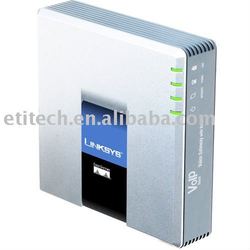Freeshipping NEW Unlocked Linksys SPA3102 Voice Gateway with Router Adapter VOIP GATEWAY ROUTER 1FXO .1 FXS(China (Mainland))