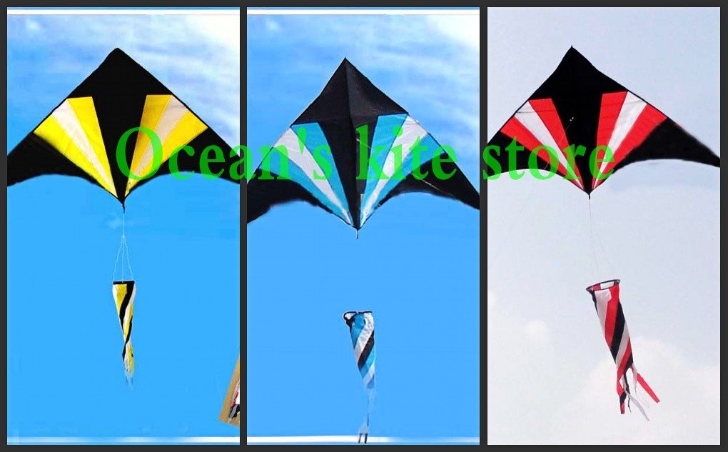 <Ocean's kite store>2011 New style kite/3 color choosen ,easy fly/delta kite/out door sport kite/gift/toys/very popular(China (Mainland))