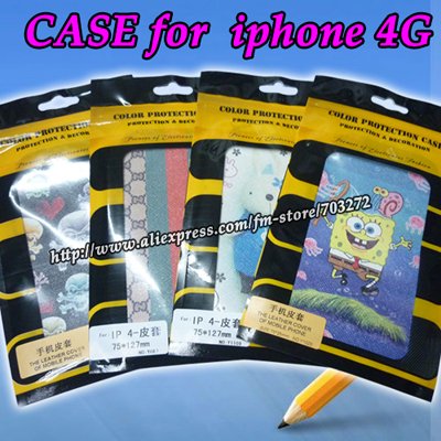 Low-cost sales!10pcs/lot freeshpping case cover for mobile phone iphone 3G/3GS/4G Polyester bag for iphone(China (Mainland))