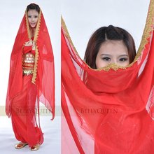 20pcs/lot free shipping belly dance accessory/belly dance veil/belly dance gauze headscarf
