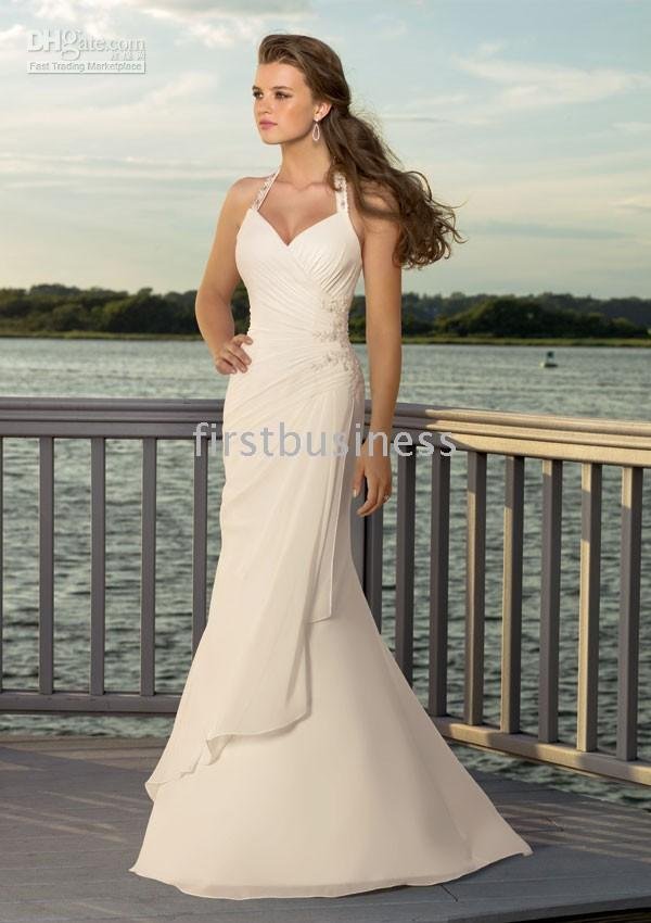 2010 best selling strapless beach wedding dress formal dress bride dress 