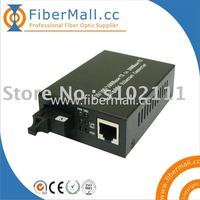 Gigabit Fast Ethernet on Gigabit Ethernet 10 100 1000m Single Mode Media Converter 20km