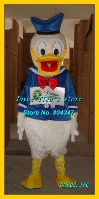 Promotion!! Newest professional duck costume for adults costume Cartoon Mascot Character Costume Free Shipping(China (Mainland))
