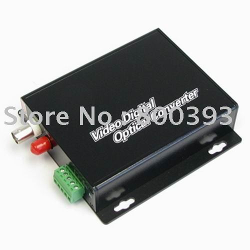 Digital Video/ Audio/Data/Ethernet Switch Optical Transceiver/Converter,1 CH Video+1 Bidi Audio&Data+1 Ethernet(China (Mainland))