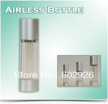 Wholesale - empty cosmetic airless pump serum lotion bottles 50ml transparent/s plastic makeup containers