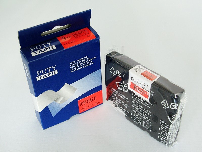 Free sample of good Brother laminated ribbons PT-S431 certificated good ribbons with cheap price(China (Mainland))