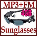 4GB Sunglasses Mp3 Player with FM Radio Headset Sun Glass