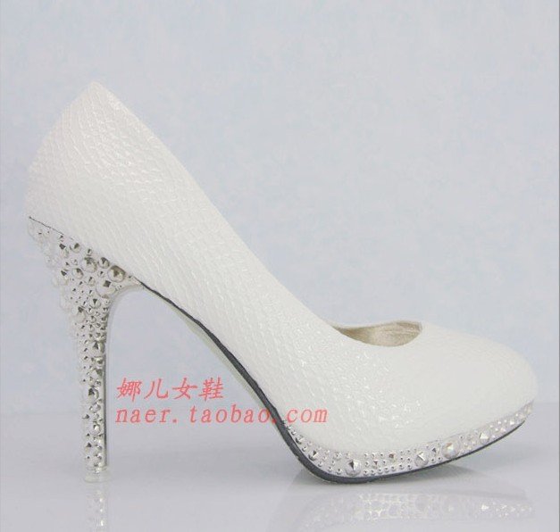 Fashion ladies shoes high heel wedding shoes free shipping