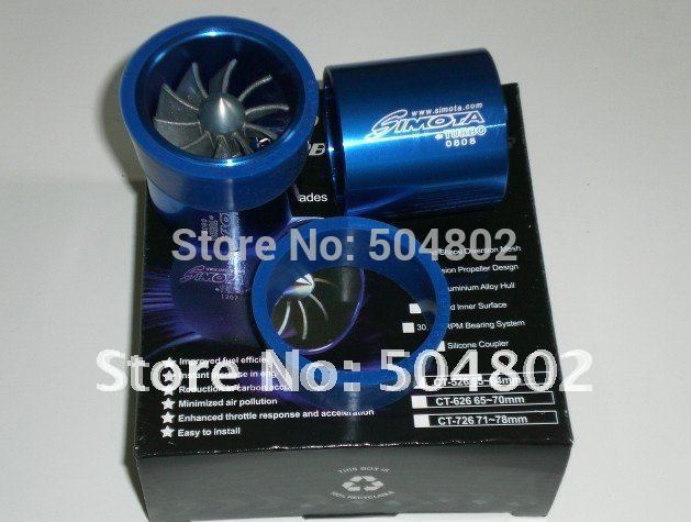 Turbokompressor kleine lüfter( 55mm)( Leistung Kraftfluss turbine spritsparer) super spirale 1 stück versandkostenfrei