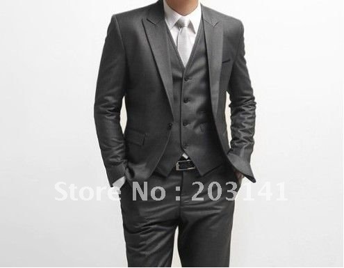 WS006 Free shipping Men 39s wool suits mens business suit formal suits 