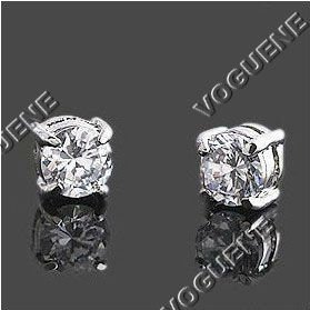 Guaranteed 100% brand new magnet with crystal stainless steel fashion earring+ free shipping(China (Mainland))