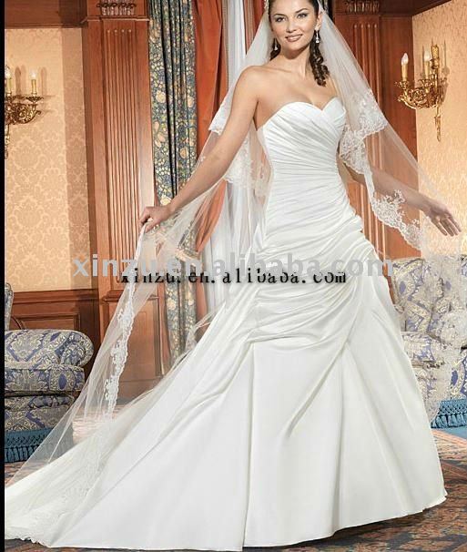 Fashion Bridal Wedding Dresses (L-056)(China (Mainland))