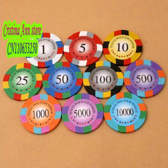 Poker chip values home game