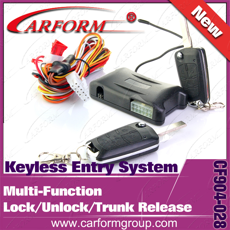 Keyless entry system,Car Remote Central Lock with nice Controllers 098,Trunk open function,Certification with CE,Free shipping