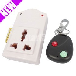 wholesale free shipping New RF Wireless Remote Control + US AC Power Socket(China (Mainland))
