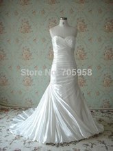 N001 new arrival 100% Guaranteed elegant Floor-length a-line sleeveless stretch satin pleated wholesale wedding dresses