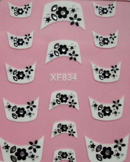 SHIPPING XF 831 840 French nail art stickers, nail decals,wholesale ... SHIPPING XF 831 840 French nail art stickers, nail decals,wholesale ...