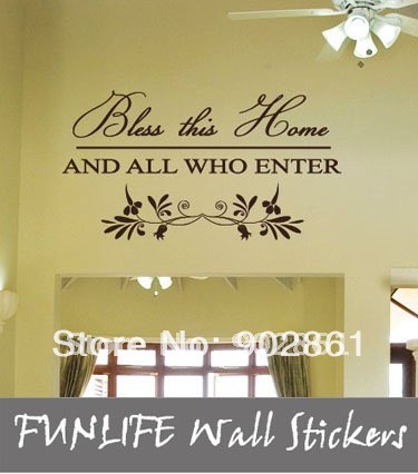 Tree Wall  on This Home Wall Quotes Lettering Window Wall Stickers Wall Decals Jpg