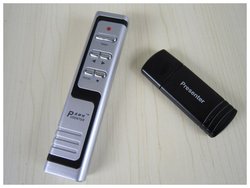 2.4 RF Wireless laser presenter with red laser pointer NEW(China (Mainland))