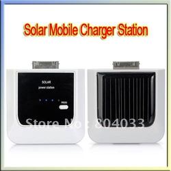 Rechargeable External1000mA Solar Portable Backup Battery Charger for iPhone 4G 3G S,Mobile Backup Power, Free Drop Shipping(China (Mainland))