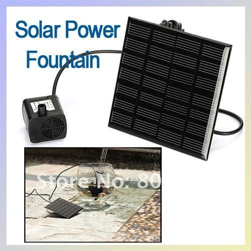 Solar Panel Water Pump for Fountain