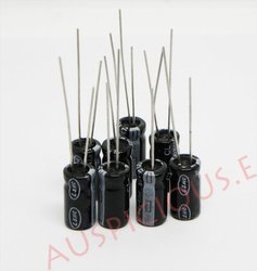 capacitor eletrolítico de 100pcs/lot 100UF/50V