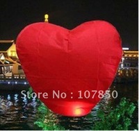 200pcs best selling Heart Sky Lantern,wishing Lantern,Sky light,kongming Paper Lantern