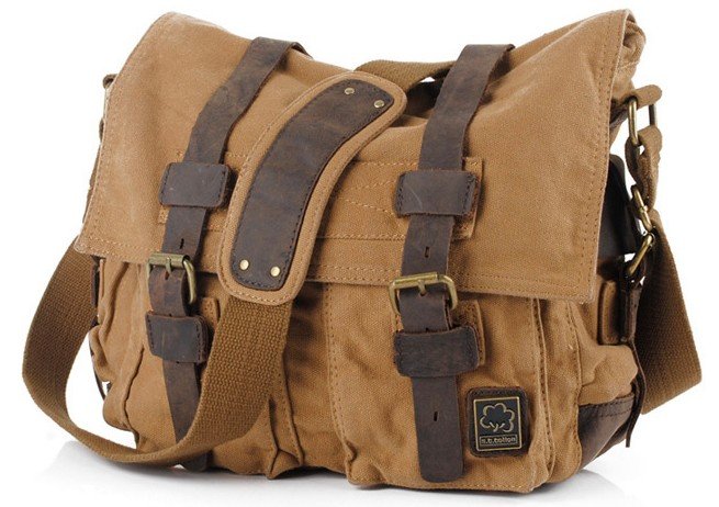 Canvas Laptop Messenger Bags For Men