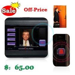 Off-price! 2.4" TFT Apartment Home 4-in-1 Security Video Door Bell, Infrared Night-vision Vedio Door Guard,Video Intercom(China (Mainland))