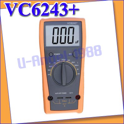 Купить vc6243 + lc измеритель индуктивности емкости цифровой в интернет ...