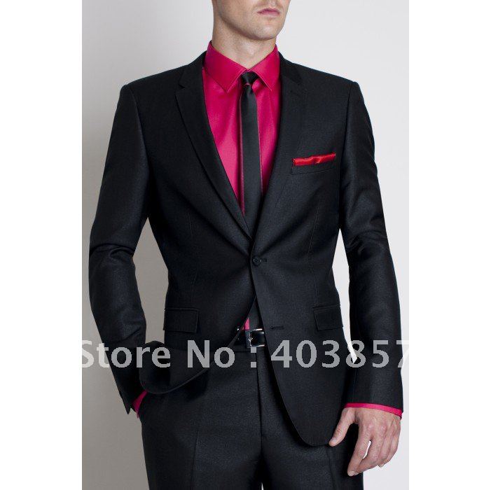 Modern Wedding Suit Brand Dinner Jacket Tuxedo Custom Made Suits Navy Suits