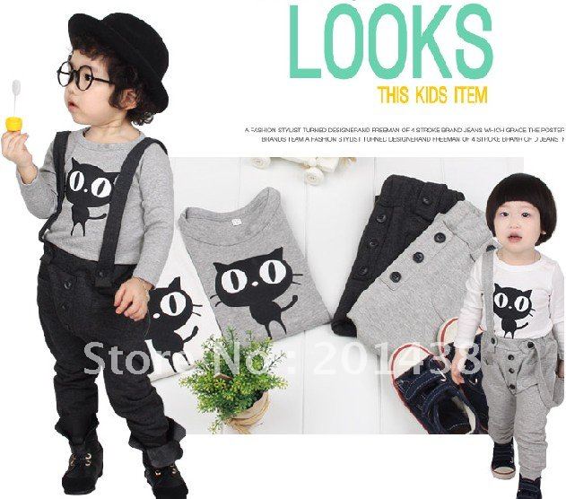 http://i01.i.aliimg.com/wsphoto/v0/499891553/5-sets-girls-boys-cat-clothing-set-childrens-t-shirt-Suspenders-pants-clothes-suit-children-t.jpg