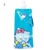 Cartoon environmental movement folding portable sports water bottle movement toothpaste cup kettle portable water bag(480ml))
