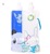 Cartoon environmental movement folding portable sports water bottle movement toothpaste cup kettle portable water bag(480ml))