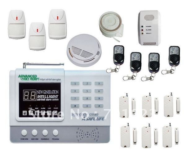Auto Dialing wireless Home Security Alarm System 99 zone Alarm(China (Mainland))