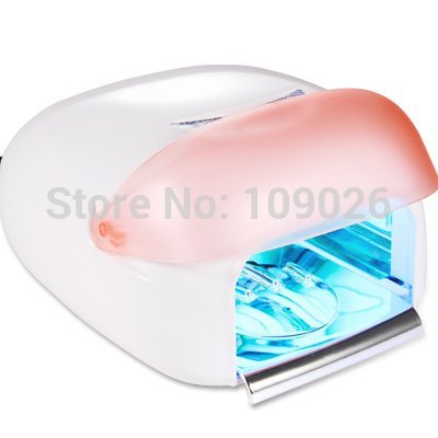 free shipping nail dryer 36w Acrylic UV Gel Curing Lamp with cooling fan