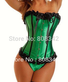  Lace Up Corset Sexy Lingerie with Gstring Lady Bustier Wedding Dress 