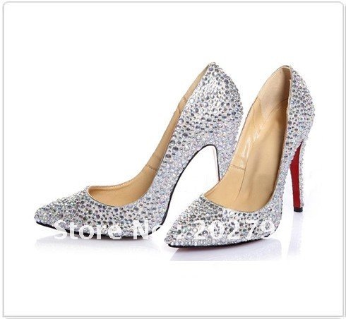 2011 design the bride highheeled shoes diamond wedding shoes 