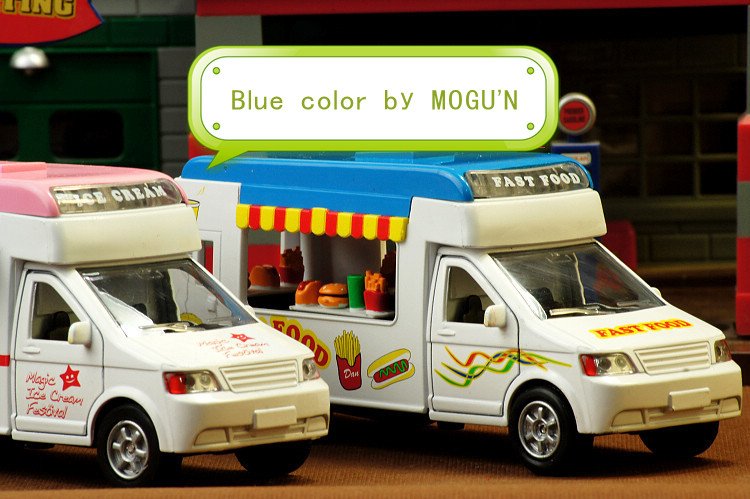 lovely icecream car hamburger carchildren toy car model car