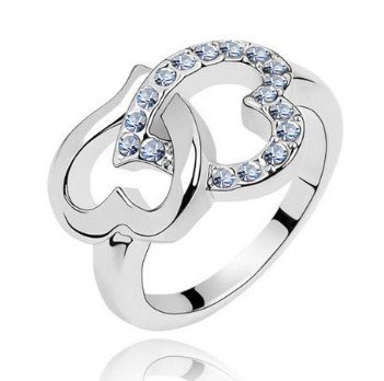  crystal Rings free shipping watch ring for wedding dresses 12pcs dozen