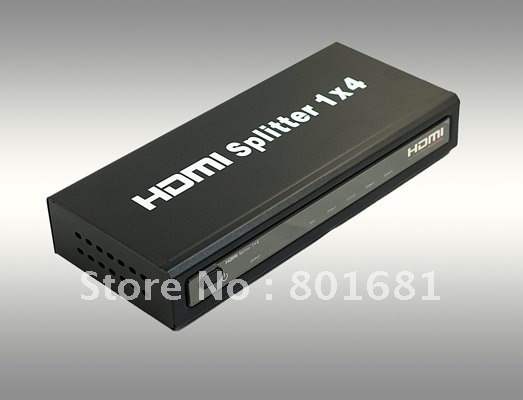   100%  + HDMI Splitter 1 x 4   +  